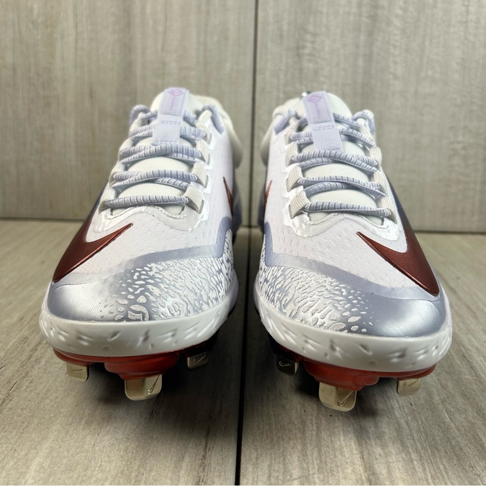 NEW Nike Alpha Huarache Elite 4 Low Baseball Cleat fd2745-106 Men’s Size 7.5 - Picture 5 of 11